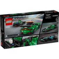 Конструктор LEGO Speed Champions 76925 Гоночные автомобили Aston Martin Valkyrie AMR Pro и Aston Martin Vantage GT3