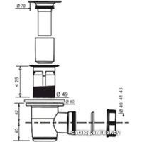 Сифон Triton D50