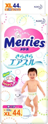 Подгузники Merries XL (44 шт)