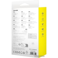 Кабель Baseus Unbreakable Series USB Type-A - USB Type-C (2 м, белый)