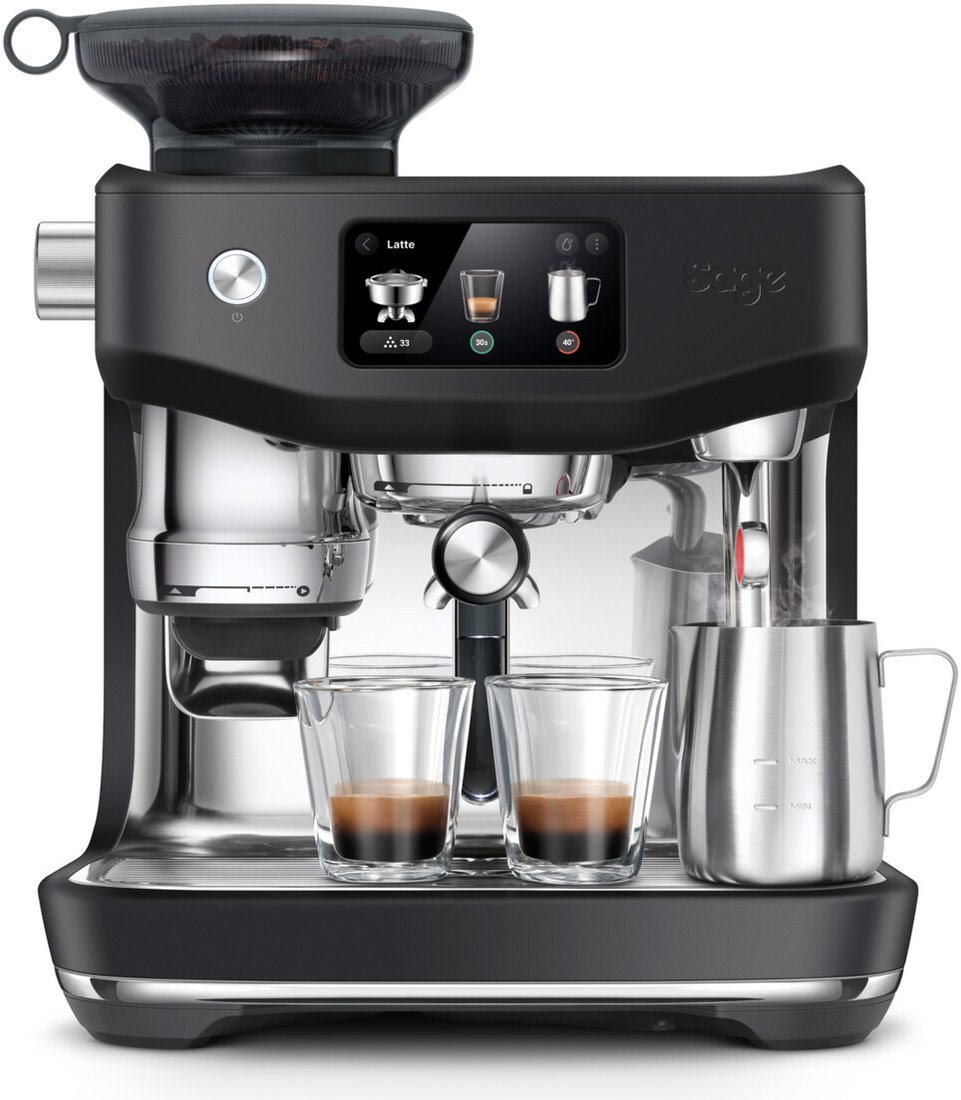 

Рожковая кофеварка Sage The Oracle Jet SES985BTR