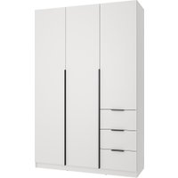 Шкаф распашной Mio Tesoro Мельбурн 3DG3S (белый)