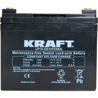 Тяговый аккумулятор KRAFT 12V-33Ah