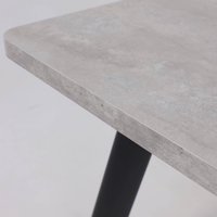 Кухонный стол Мамадома Leon lux radial-180 раздвижной 180-240х95 (серый сланец/черный)