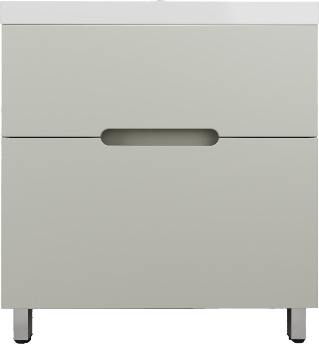 

Symbolite Тумба под умывальник Матис 80 2 ящика (напольная, олива)