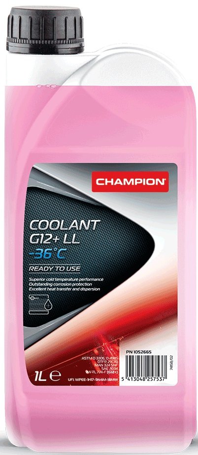 

Антифриз Champion Coolant G12+ LL 1л