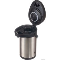 Помповый термос Stinger HP-3000H-2 3л (серебристый/черный)