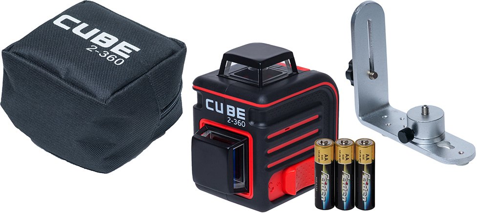 

Лазерный нивелир ADA Instruments CUBE 2-360 HOME EDITION (A00448)