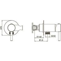Гигиенический душ Grocenberg GB001 (хром)