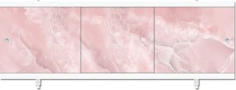 Фронтальный экран под ванну Метакам Монолит-М 1.68 (розовый)