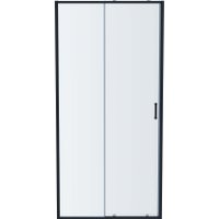 Душевая дверь Aquatek 100x200 AQ ARI RA 10020G (оружейная сталь/прозрачное стекло)