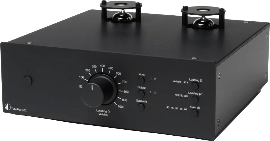 

MM/MC фонокорректор Pro-Ject Tube Box DS2 (черный)