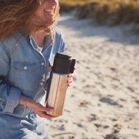 Термос Ikea Утрустнинг 1л (серебристый) 604.153.51