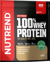 100% Whey Protein (1000г, клубника)