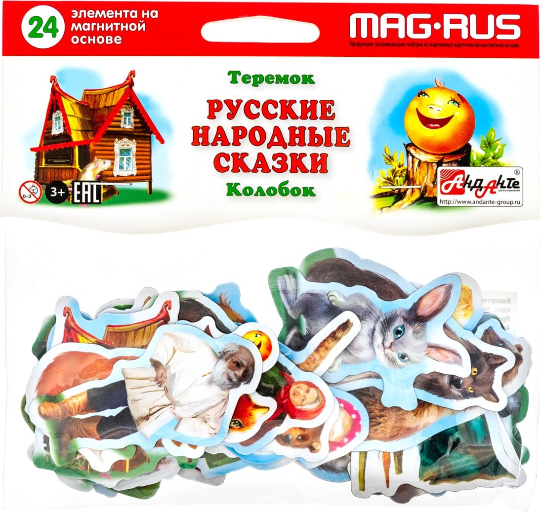 

Развивающая игра Анданте Mag-Rus Русские народные сказки NF1020