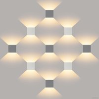 Уличный настенный светильник Elektrostandard 1548 Techno LED (серый)