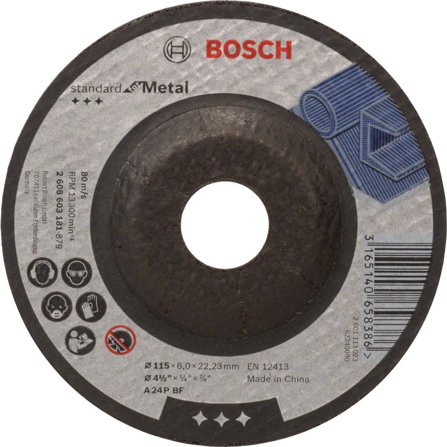 

Шлифлист Bosch Standart for Metal 2608603181