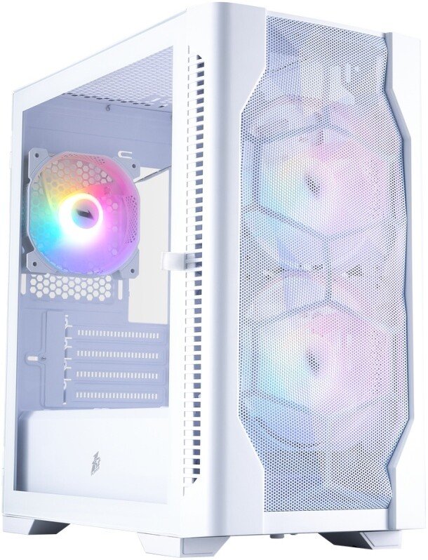 

Корпус 1stPlayer D4-M FRGB (белый)