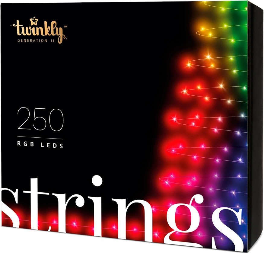 

Новогодняя гирлянда Twinkly Strings 250 LEDs Multicolor