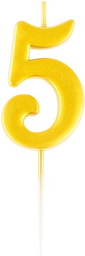 Meshu Цифра 5 MS_59495 (золото)