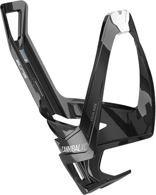 

Флягодержатель Elite Cannibal XC (black glossy/white graphic)