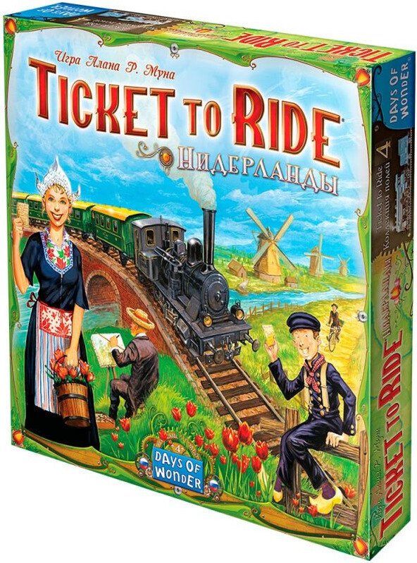 Настольная игра Мир Хобби Ticket to Ride: Нидерланды