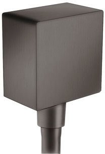 

Шланговое подключение Hansgrohe FixFit Square 26455340 (черный хром)