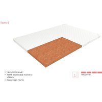 Ортопедический наматрасник ЭОС Топп 6 160x200 трикотаж