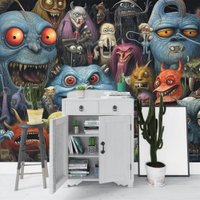 Фотообои ФабрикаФресок Стильные Креативные Монстры 952270 (200x270)