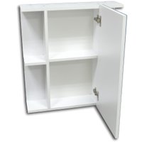  Гамма Шкаф с зеркалом 07т (белый)