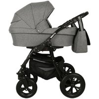 Универсальная коляска Alis Berta F (3 в 1, Be 02/темно-серый)
