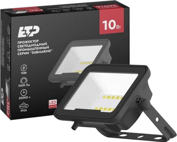 

Уличный прожектор ETP Submarine 10 Вт 5000 К 36016