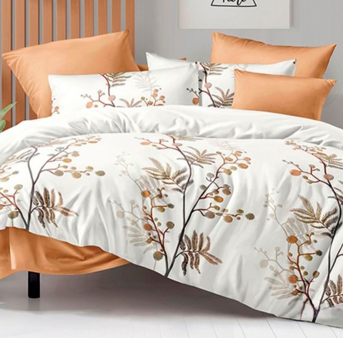 

Постельное белье Реноме Евро Оливковая коллекция УУ 2410 (поплин)