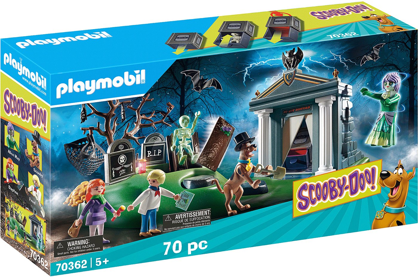 

Конструктор Playmobil PM70362 Скуби Ду! Приключение на кладбище