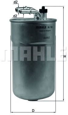 

Топливный фильтр Mahle Knecht KL792