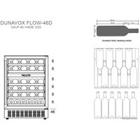 Винный шкаф Dunavox DAUF-46.145DSS