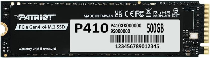 SSD Patriot P410 500GB P410P500GM28H