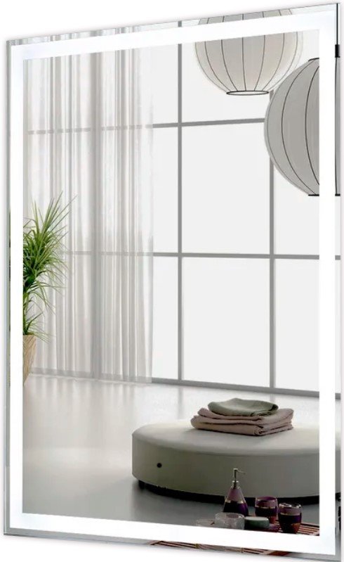 Пекам Зеркало Greta 50x80 greta-50x80B (с подсветкой и бесконтактным сенсором)