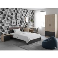 Кровать PROxSON Milton 80x200 (ясень шимо темный/черный)