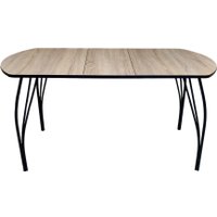 Кухонный стол Arvento Флок 3 раздвижной 110-140х70 (дуб сонома)