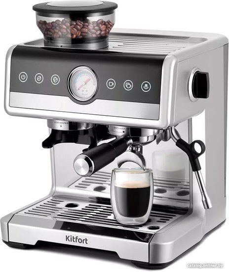 Kitfort KT-7413 рожковую кофеварку купить в Минске