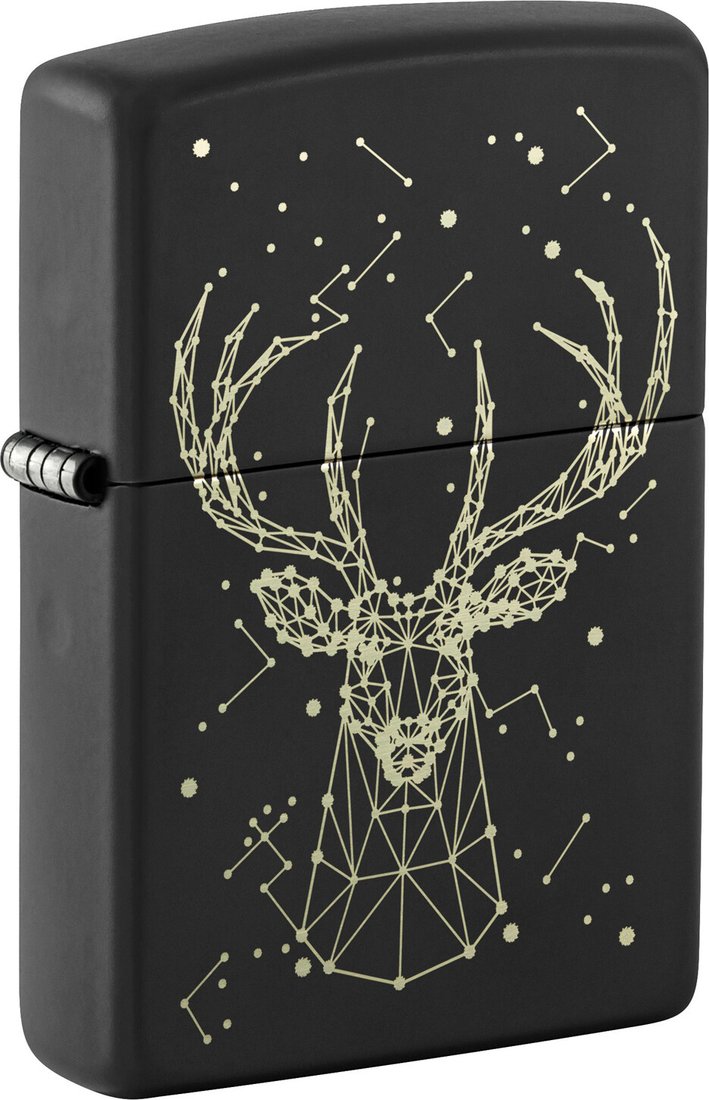 

Зажигалка Zippo Deer Black Matte 48385