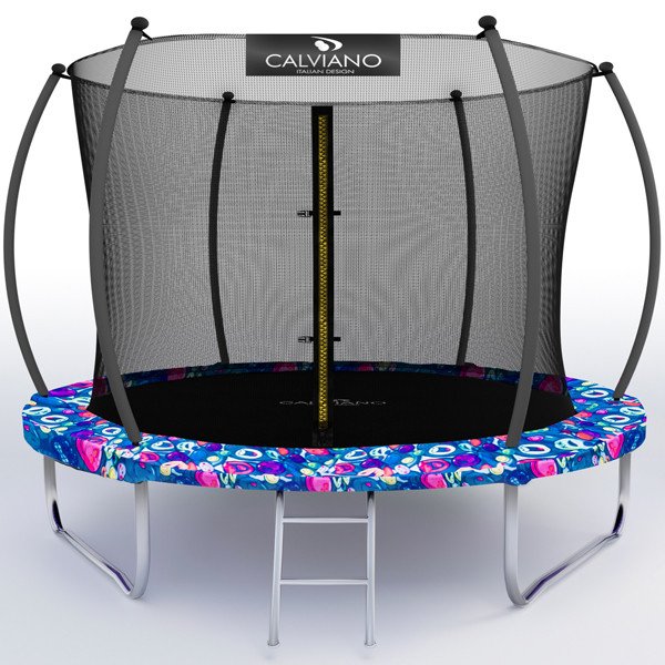 

Батут Calviano Inside Master Smile 312 см - 10ft (внутренняя сетка, с лестницей)