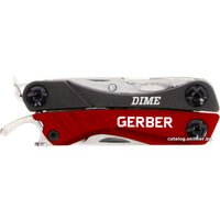 Мультитул Gerber Dime 1027829 (черный/красный)