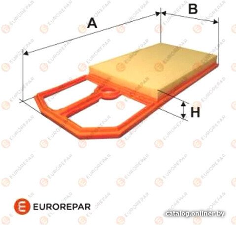 Воздушный фильтр Eurorepar 1612866280