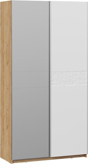 

Шкаф-купе Трия Оскар Скания Т2 1200 268578 (ручка серебро/дуб крафт золотой/белый снег/белый матовый)