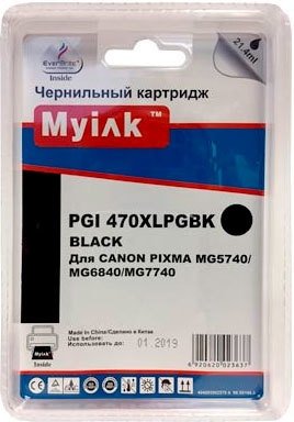 

Картридж MyInk PGI-470XLPGBK (аналог Canon PGI-470 PGBK XL)