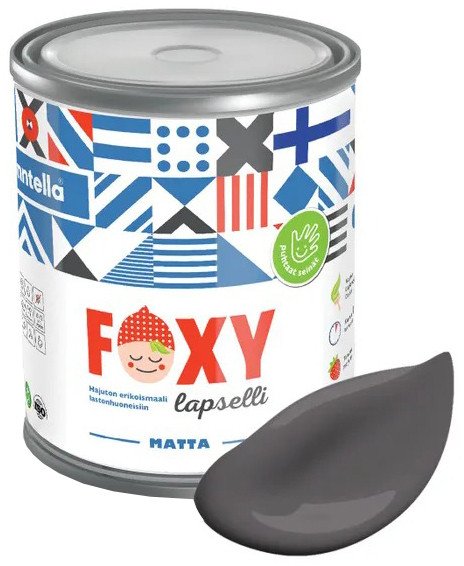 

Краска Finntella Foxy Lapselli Matte Tumma F-50-1-1-FL243 0.9 л (фиолетовый/серый)