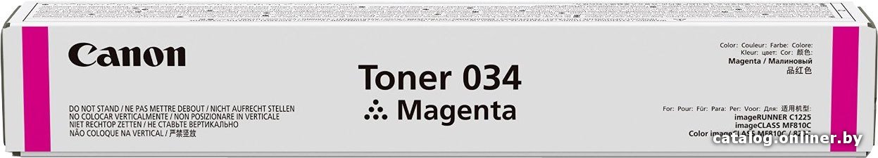 Картридж Canon Toner 34 Magenta
