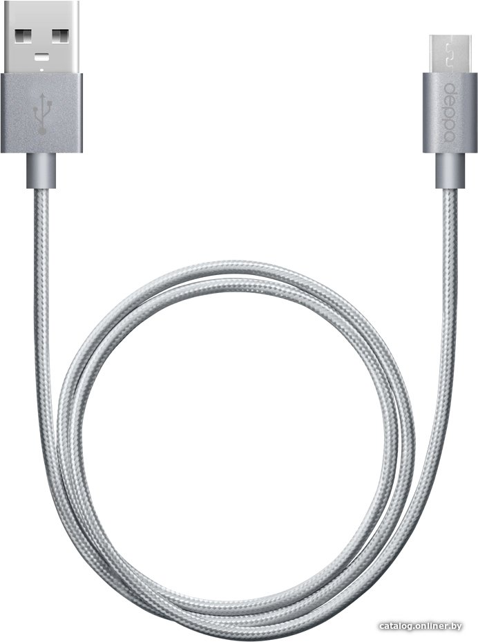 Кабель Deppa USB - microUSB [72192]